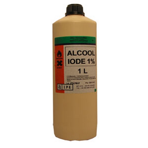 ALCOOL IODE 1%   60.DEG        	bid 1l